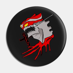 KAIJU MURDERER REDMAN Pin