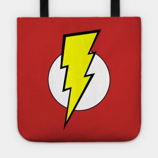 Pop Culture geek stuff Halloween costume lightning bolt colorful design Tote