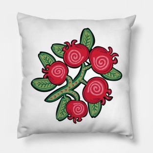 Bearberry indigenous kinnickinnick WAWEZHI CANADA Pillow