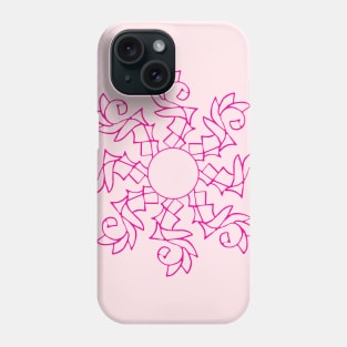 Pink Flake Phone Case