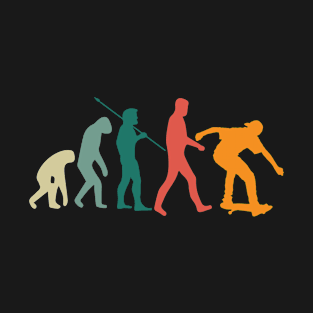 Vintage skateboarding evolution T-Shirt