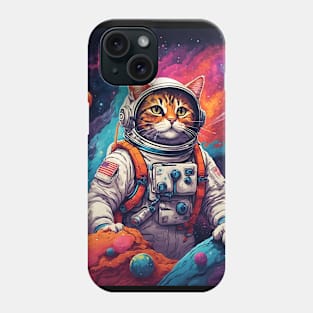 Cool Space cat Phone Case