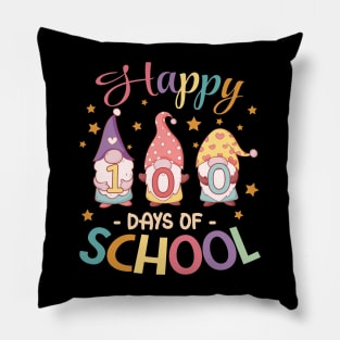 Happy 100 Days of School 2024 gnomies Pillow