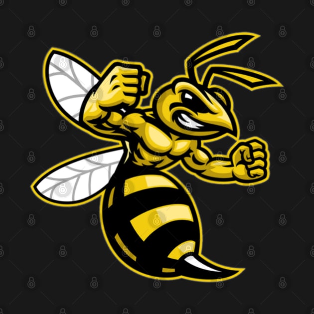 Angry hornet wasp by GAGO5