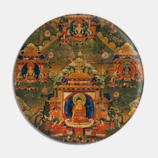 Five Wisdom Tathagata Buddhas Pin