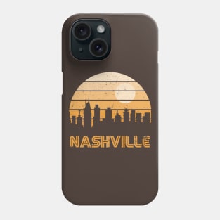 Retro Sunset Nashville Phone Case