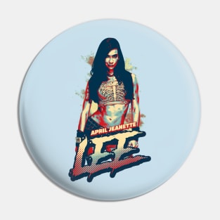 AJ Lee Pop Art Pin