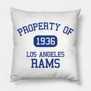 Property of Los Angeles Rams Pillow