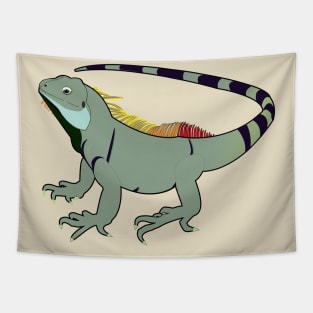 Iguana Tapestry