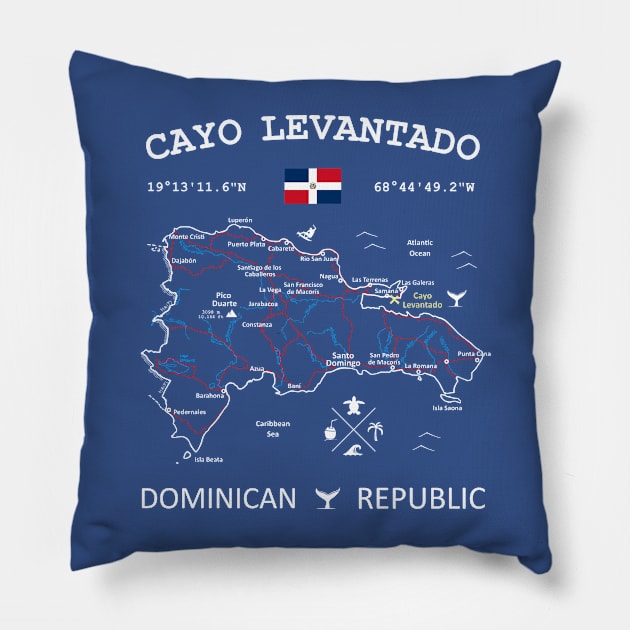 Cayo Levantado Pillow by French Salsa