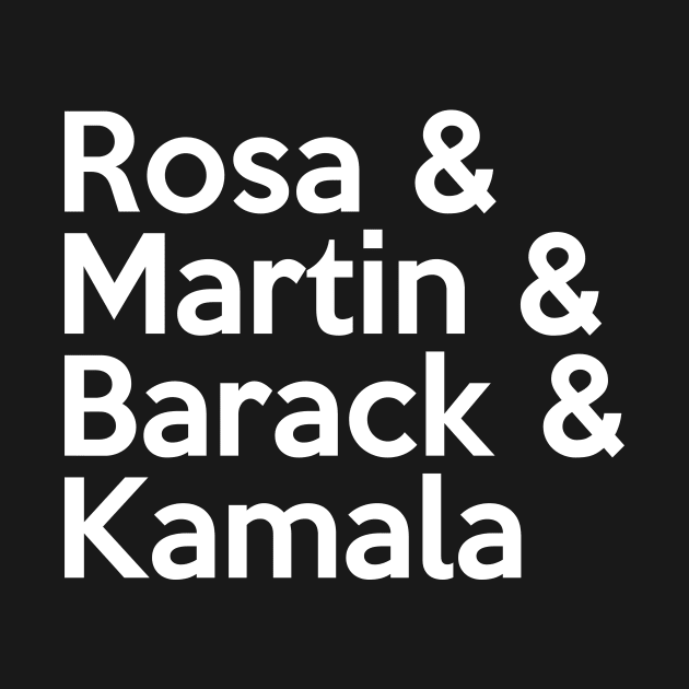 Rosa Martin Barack Kamala | POC Pride by ProjectBlue