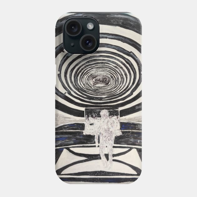 Time Travel Machine Phone Case by MihaiCotiga Art