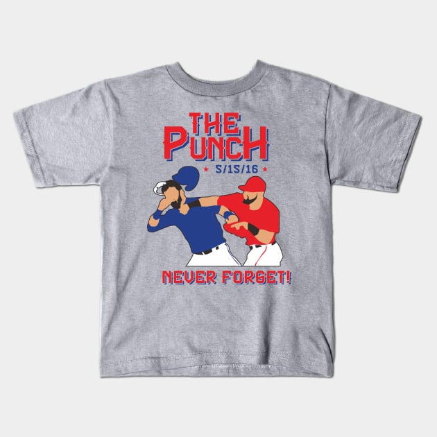 ilvms The Punch Dont Mess with Texas Rangers Kids T-Shirt