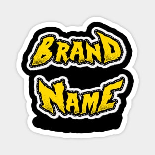 Logotype Embroidery Effect Magnet