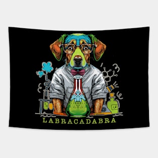 Labracadabra - Labrador Funny Dog Tapestry