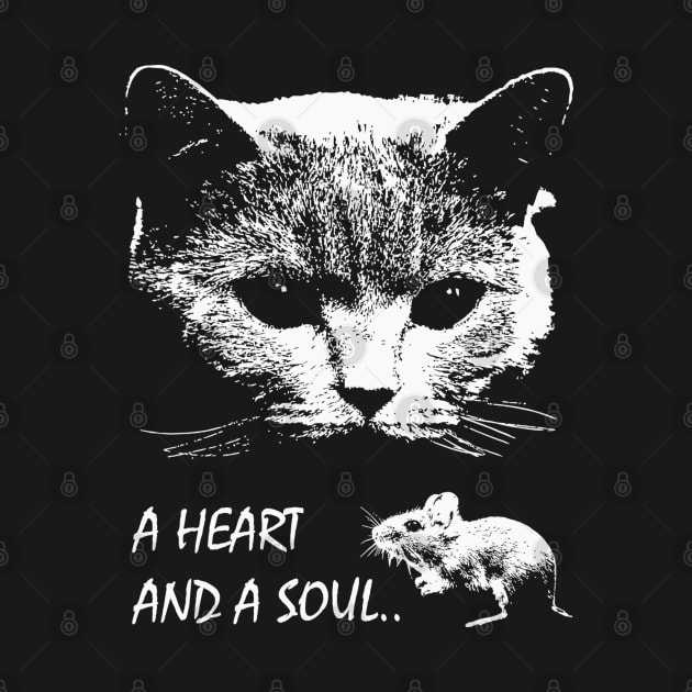 Cat & Mouse - one heart and one soul by amarth-drawing