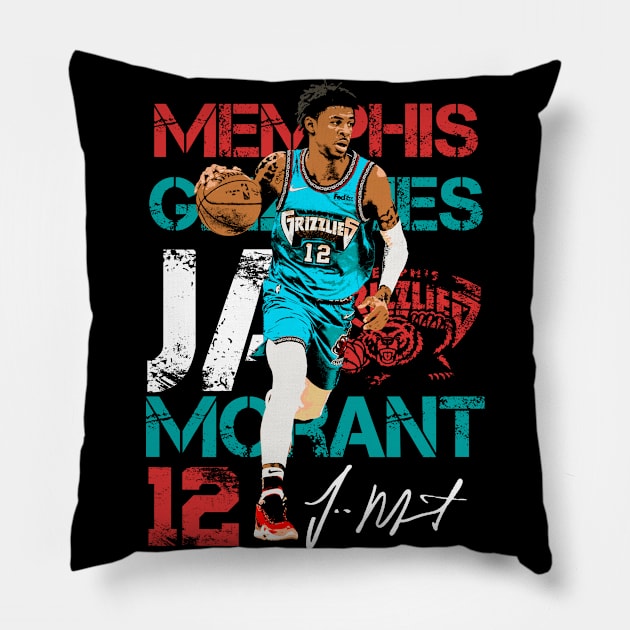 ja morant Pillow by 10thstreet