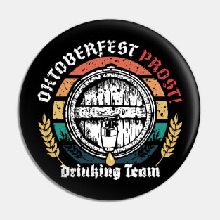 Oktoberfest German Beer Prost Vintage for Men Women Pin