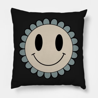 Flower Smiley Pillow