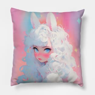 Bunny girl Pillow