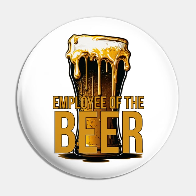 Employee of the Beer Pin by apsi