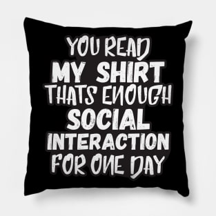 My Shirt Pillow