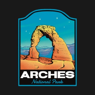 Arches National Park Retro T-Shirt