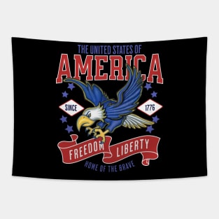 Freedom and Liberty Since 1776 Tapestry