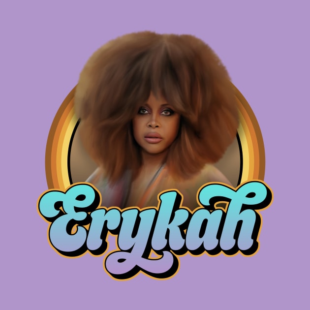 Erykah Badu by Trazzo