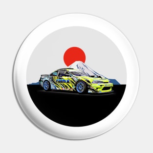 S15 Drift Japan Print Pin