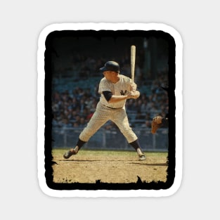 Mickey Mantle in New York Yankees, 1962 Magnet