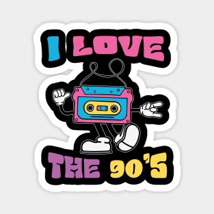 I Love The 80s Magnet