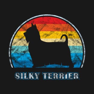 Silky Terrier Vintage Design Dog T-Shirt