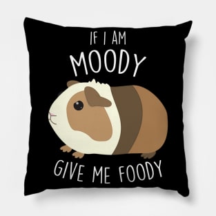 Guinea Pig Moody Foody Pillow
