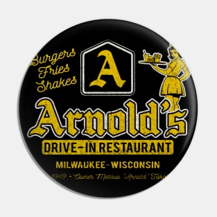 Arnold's Drive In Worn Pin