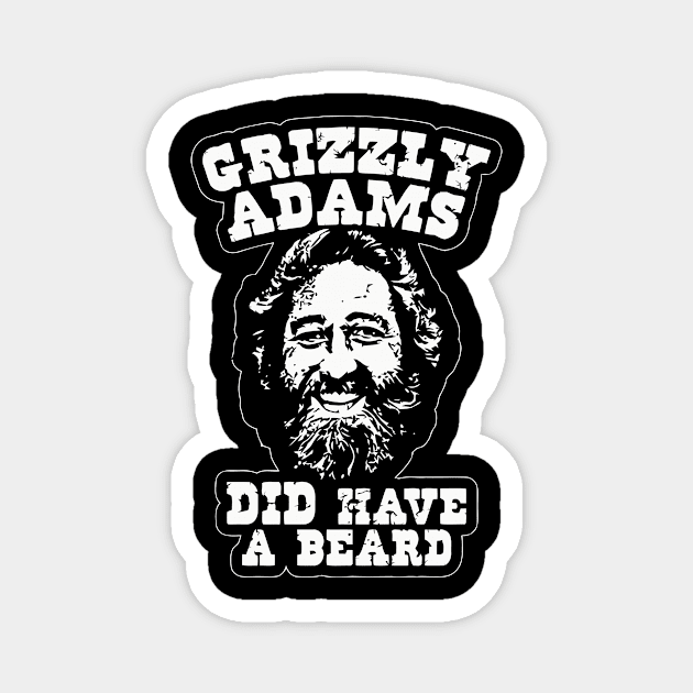 Grizzly Adams Did Have A Beard Magnet by silvianuri021