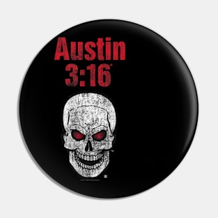 Stone Cold Steve Austin 316 Red Eyed Skull Pin