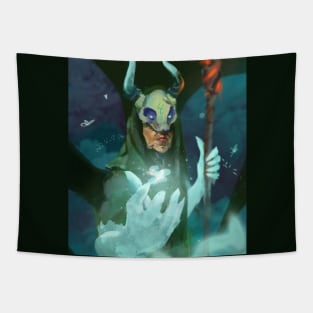 Acient forest fairy guardian Tapestry