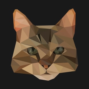 Geometrical bengal cat T-Shirt