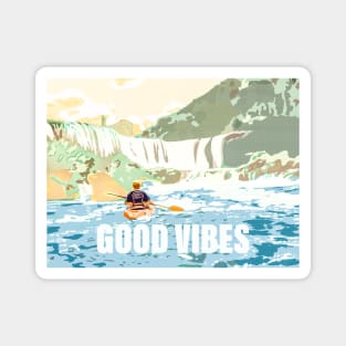 Good vibes with Kayak Magnet