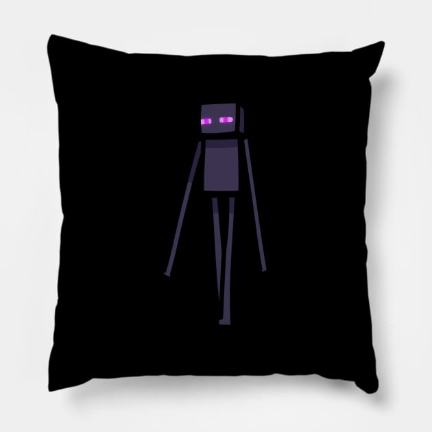 Walking Enderman Pillow by pwbstudios