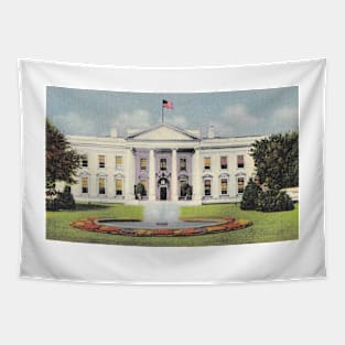 White House postcard, 1950 Tapestry