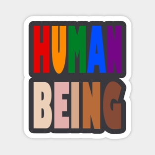 Human Being Pride Magnet