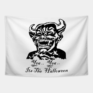 halloween Devil Tapestry