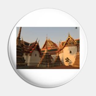 A third group of small stupa at Phra Chedi Rai in Wat Pho in Bangkok Pin