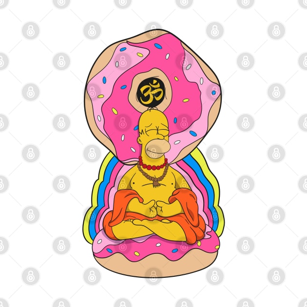 Namaste homero by PaperHead