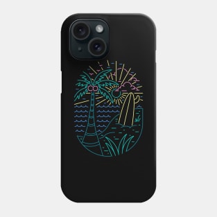 Beach Neon Phone Case