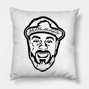 Nick The Harley Guy Simple Logo Pillow