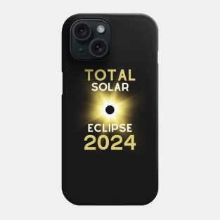 Total Solar Eclipse 2024 Phone Case