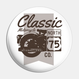 Classic Motorcycle Vintage | Timeless Biker Pin